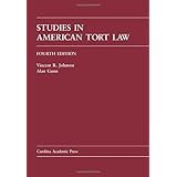 Studies in American Tort Law (Carolina Academic Press)