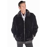 Mens Sheared Mink Jacket - Leather Reversible by MadisonAveMall