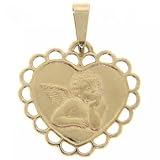 14KT Yellow Gold Pendant Good Angel to Watch Over Me