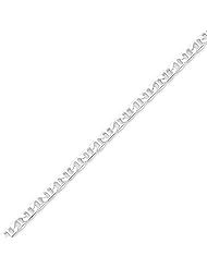 Sterling Silver 4mm Hollow Anchor Chain - 20 Inch