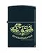 Poison Old School Rock n Roll Black Matte Zippo Lighter