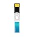 NetDisk FM54WBL 4GB USB Flash Drive (White,Blue)