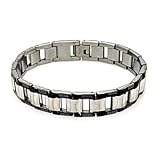 Stainless Steel Celtic Design w/ Black Border Men