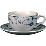 Review Johnson Brothers  / Johnson Brothers - Blue Denmark, Set of 6 Tea Saucers