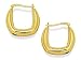 9ct Gold Beaded Creole Hoope Earrings
