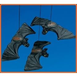 12 hanging Bats -halloween decorations