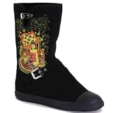 Underground - Hotrod Twin Buckle Boot - Black