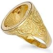 gold sovereign mount