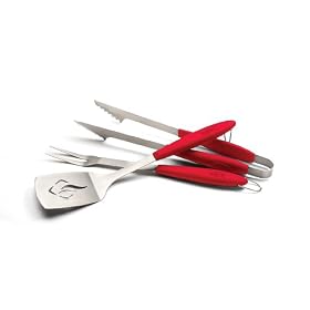 Kingsford 3-Piece Memphis BBQ Tools Set, Spatula, Tongs and Fork by 