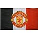 Manchester United Official Team Flag - 3 Stripe