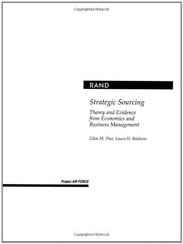 Strategic Sourcing: Theory and Evidence from Economics and Business Management (Project Air Force)
