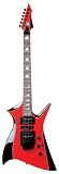 AXL Bloodsport FireAx Electric Guitar, Red/Black