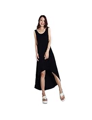 Cotton Backless Asymmetric Summer  Dress