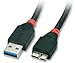 Lindy USB-Kabel - 9-polig USB Typ A (M) - 10-polig Micro-USB Typ B (M) - 1 m ( USB 3.0 ) - geformt - Schwarz, 31991
