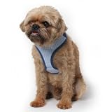 Stripes Active Cut Dog Harness-S-RED
