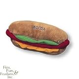 Booda Soft Bite Sausage Dog Plush Large