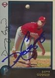 David Coggin, Philadelphia Phillies, 1998 Bowman Autographed Card