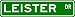LEISTER Street Name Sign ~ Personalized Family Lastname Sign ~ Gameroom, Basement, Garage Sign