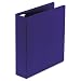 Wilson Jones Three-Ring Binder, Two-Inch Rings, 11 x 8-1/2 Inches, Dark Blue (W368-44NBL)
