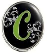 Finders Key Purse Letter C Key Chain