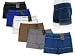 Men's 6-pack Seamless Stripe Print Boxer Briefs