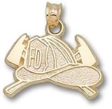 Firefighter'S Helmet Charm/Pendant -14K/10K, Stainless Steel or Gold Plated