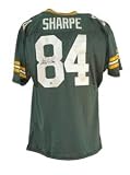 Sterling Sharpe Signed Green Bay Packers Green Throwback Jersey