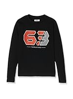 Automobili Lamborghini Camiseta Manga Larga (Negro)