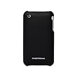 CaseCrown iPhone 3G Rubberized Slim Fit Polycarbonate Case Cover - Black