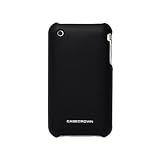 CaseCrown iPhone 3G Rubberized Slim Fit Polycarbonate Case Cover - Black
