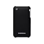 CaseCrown iPhone 3G Rubberized Slim Fit Polycarbonate Case Cover - Black
