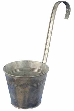 Landhaus Eimer zum Hängen 29 cm