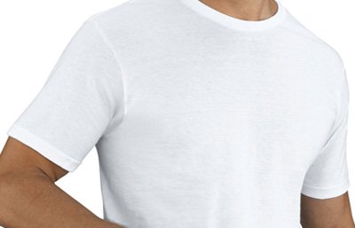 Big Man Classic Tag-Free Crew Neck T-Shirt- 2 Pack