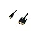 Cable avec fiche HDMI male ET fiche DVI-D male- 5m00 -