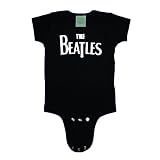 ON26 The Beatles Logo Baby Creeper Romper Onesie... by Beatles The