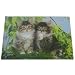 Katzen Vesperbrett Schneidebrett Freche Katzenbabys Sammler Nr. 81 aus Glas  30 x 20 x 0,4 cm