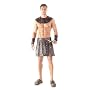 Mens Warrior Greek Roman Gladiator Hero Hercules Barbarian Warrior Outfit Includes Neck Piece, Cuffs, Skirt Vinyl Costume Leg Avenue