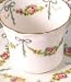 Collingwood York Pair of Teacups and Sugar Bowl