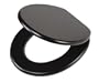 Tiger 2525 WC-Sitz Lederlook schwarz