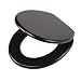 Tiger 2525 WC-Sitz Lederlook schwarz