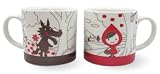 Little Red Riding Hood & Woolf Couple Mug Cup
