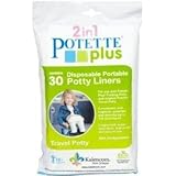 Kalencom 2 in 1 Potette Plus Disposable Potty Liners 30ct (PACK OF 2)