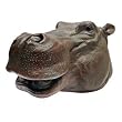 Harvey the Hippopotamus statue exotic wildlife hippo (the digital angel)