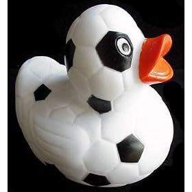 Soccer Rubber Duck