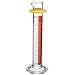 Kimble Kimax Glass Class B Single-Scale Graduated Cylinder with Stripe