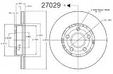 Brembo 27029 Front Disc Brake Rotor