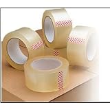 M-Pack Long Lasting Moving & Storage Packaging Tape, 1.88 Inches x 54.6 Yards, 4 Rolls Equal to Scotch (3650-4) More stronger in quality and Economical
