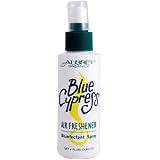 Aubrey Organics Blue Cypress, Air Freshener Disinfectant Spray, 4 fl oz by ClubNatural
