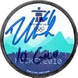 Rick Nash Olympic Autographed/Hand Signed Hockey Puck