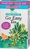 Puritan's Pride Go Easy Tea 1 Box 30 Tea Bags Per Box